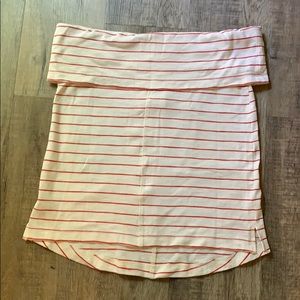 Off the shoulder sailor blouse